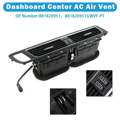 Center Panel Dash Louver Air Vent A/C Outlet 8R1820951 For Audi Q5 SQ5 2009-2017