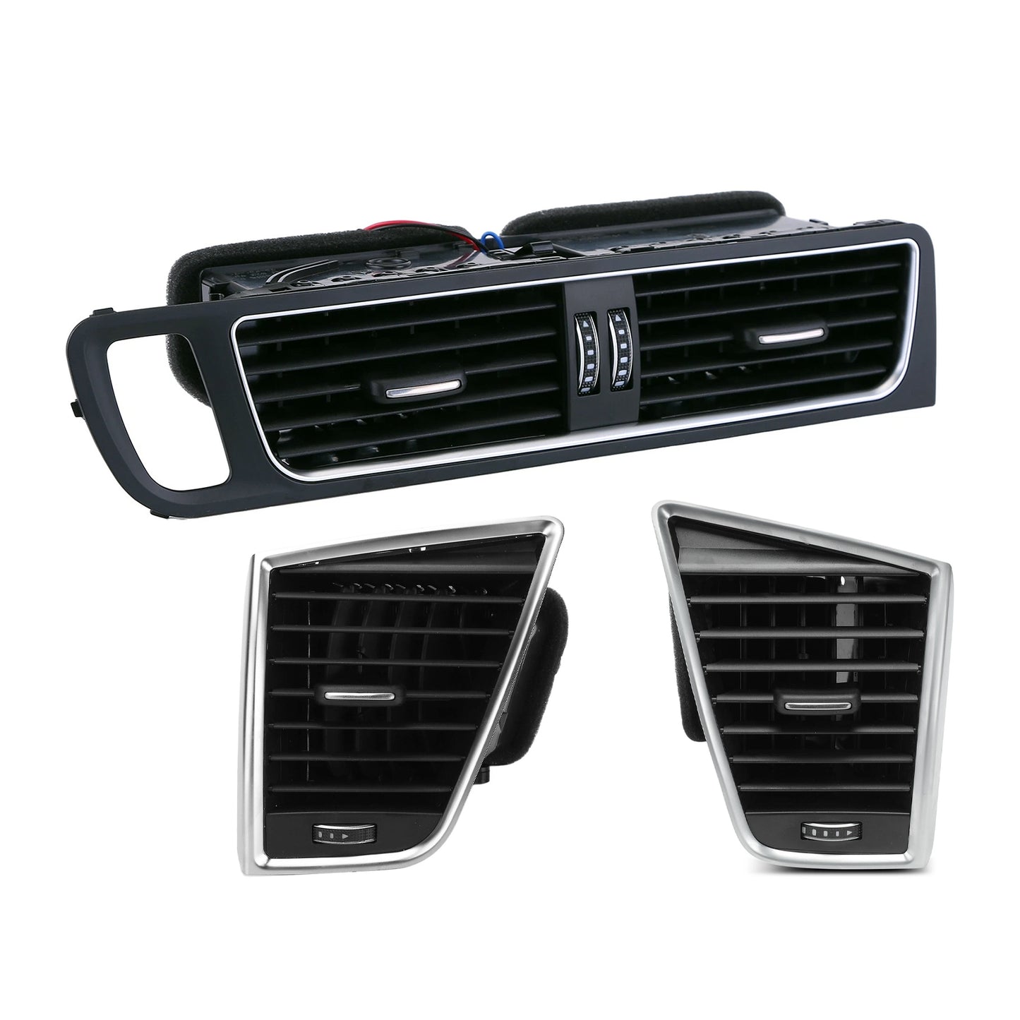 2009-2017 Audi SQ5 3.0L 8R1820901 Front Dashboard Center AC Air Vent Grille Cover Bezel