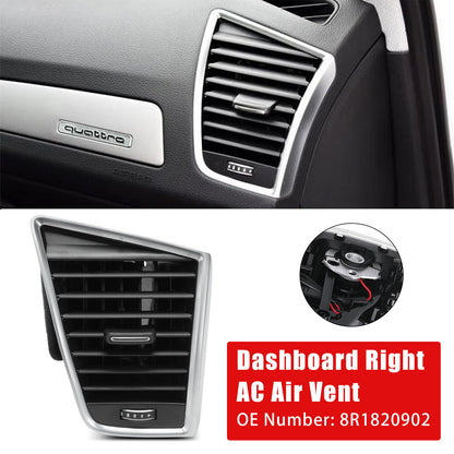 2009-2017 Audi SQ5 3.0L 8R1820902 Front Right Dash A/C Air Vent Assembly