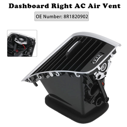 2009-2017 Audi SQ5 3.0L 8R1820902 Front Right Dash A/C Air Vent Assembly