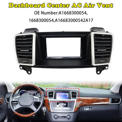 2013-2015 Mercedes GL ML X166 W166 Dashboard Center Air Vent Small Screen