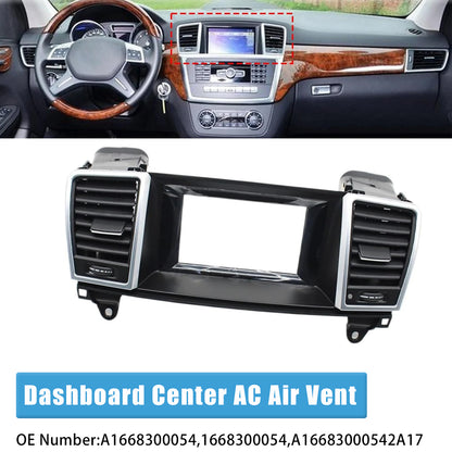 2013-2015 Mercedes GL ML X166 W166 Dashboard Center Air Vent Small Screen