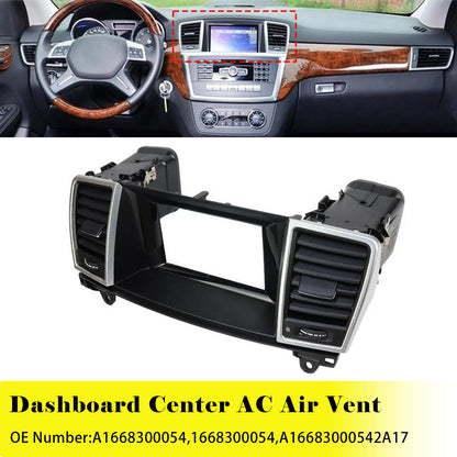 2013-2015 Mercedes GL ML X166 W166 Dashboard Center Air Vent Small Screen