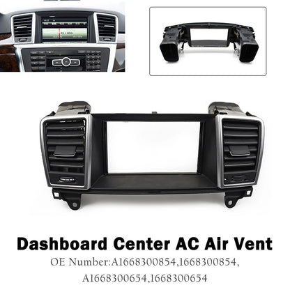 2013-2015 Mercedes Benz ML Class W166 A1668300854 Dashboard Center Air Vent Big Screen