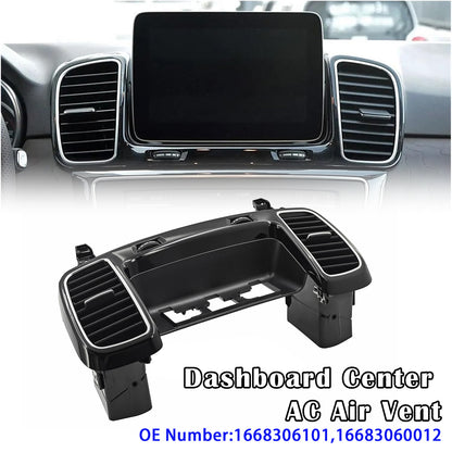 2016-2019 Mercedes W166 W292 Dashboard Center Air Vent Grille Panel