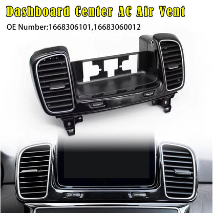 2016-2019 Mercedes W166 W292 Dashboard Center Air Vent Grille Panel