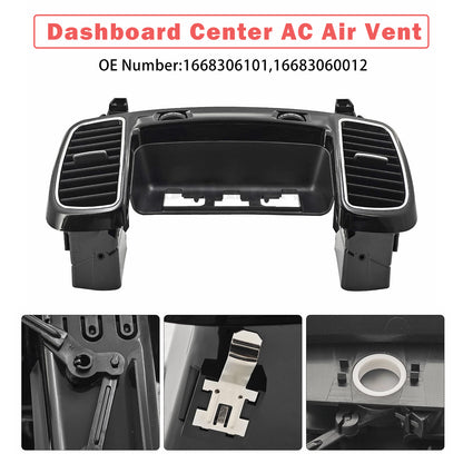 2016-2019 Mercedes W166 W292 Dashboard Center Air Vent Grille Panel