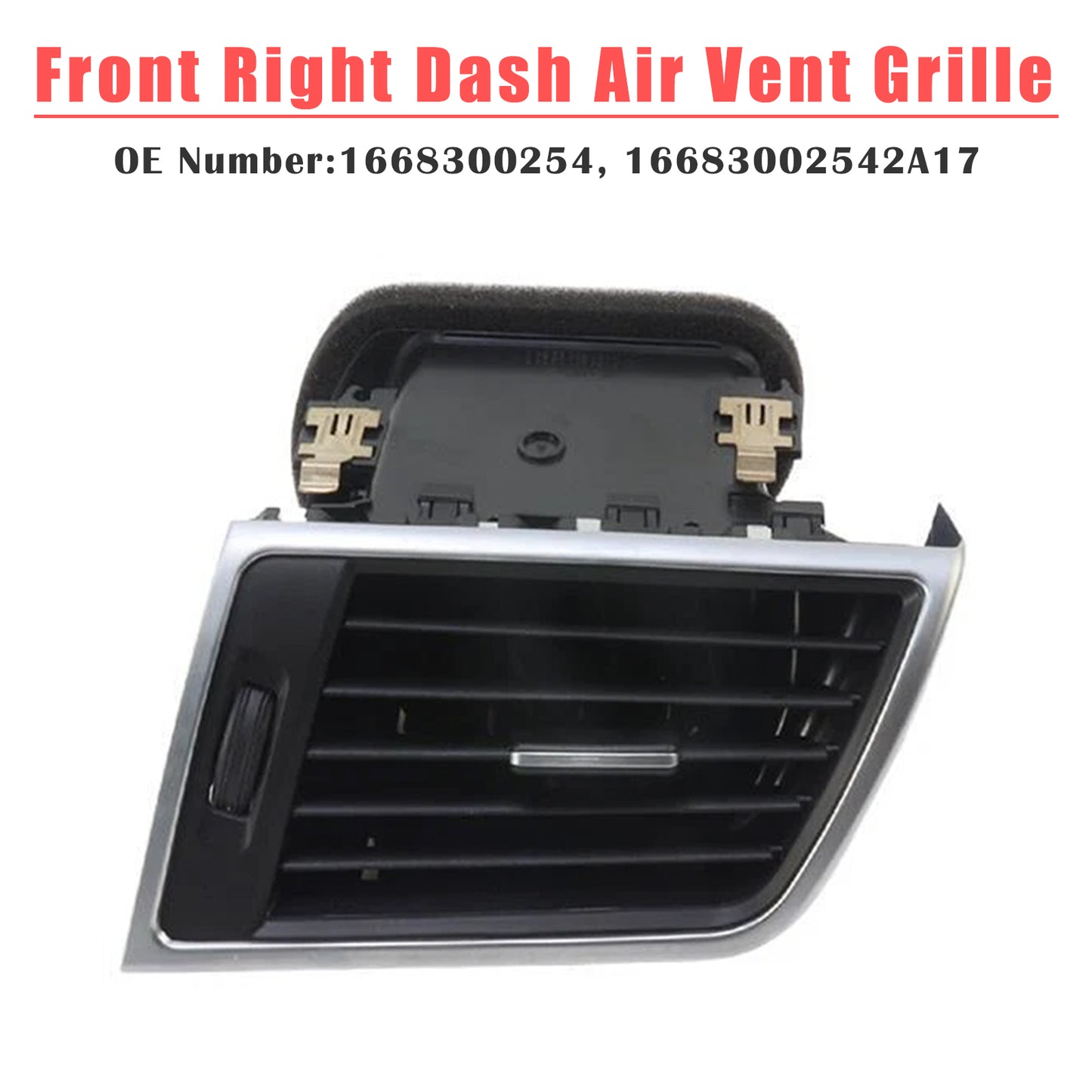 2012-2015 Benz W166 X166 GL450 ML400 Front Right Dash Air Vent Grille