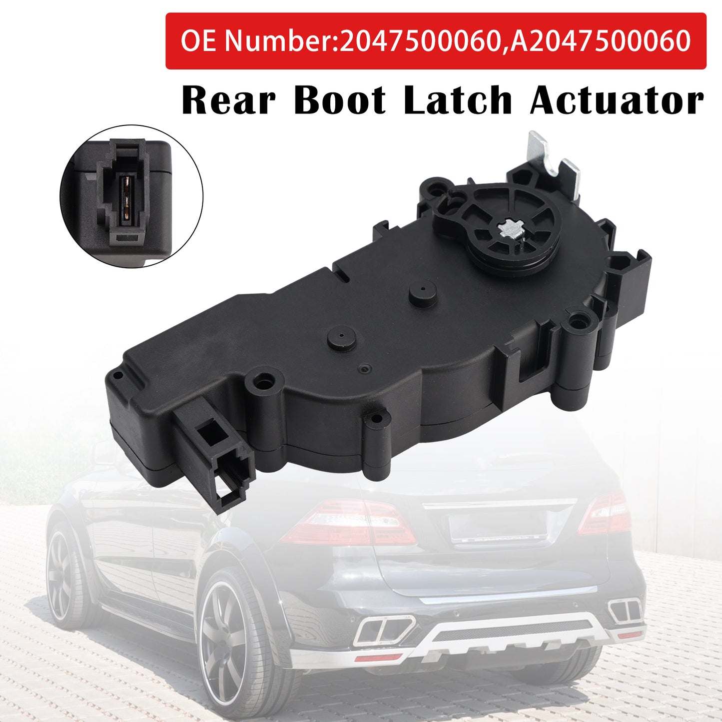 2017 Mercedes-Benz E43 AMG W213 A2047500060 Rear Boot Latch Actuator