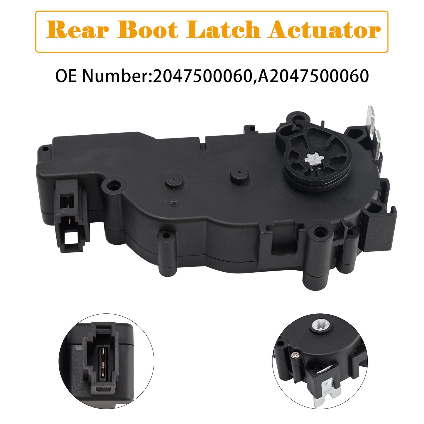 2017 Mercedes-Benz E43 AMG W213 A2047500060 Rear Boot Latch Actuator