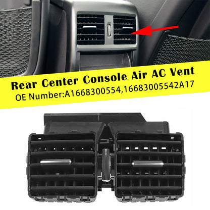 2012-2019 Mercedes Benz W166 X166 W292 ML GL GLE A1668300554 Rear Center Console Air AC Vent