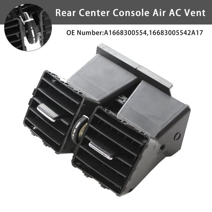 2012-2019 Mercedes Benz W166 X166 W292 ML GL GLE A1668300554 Rear Center Console Air AC Vent