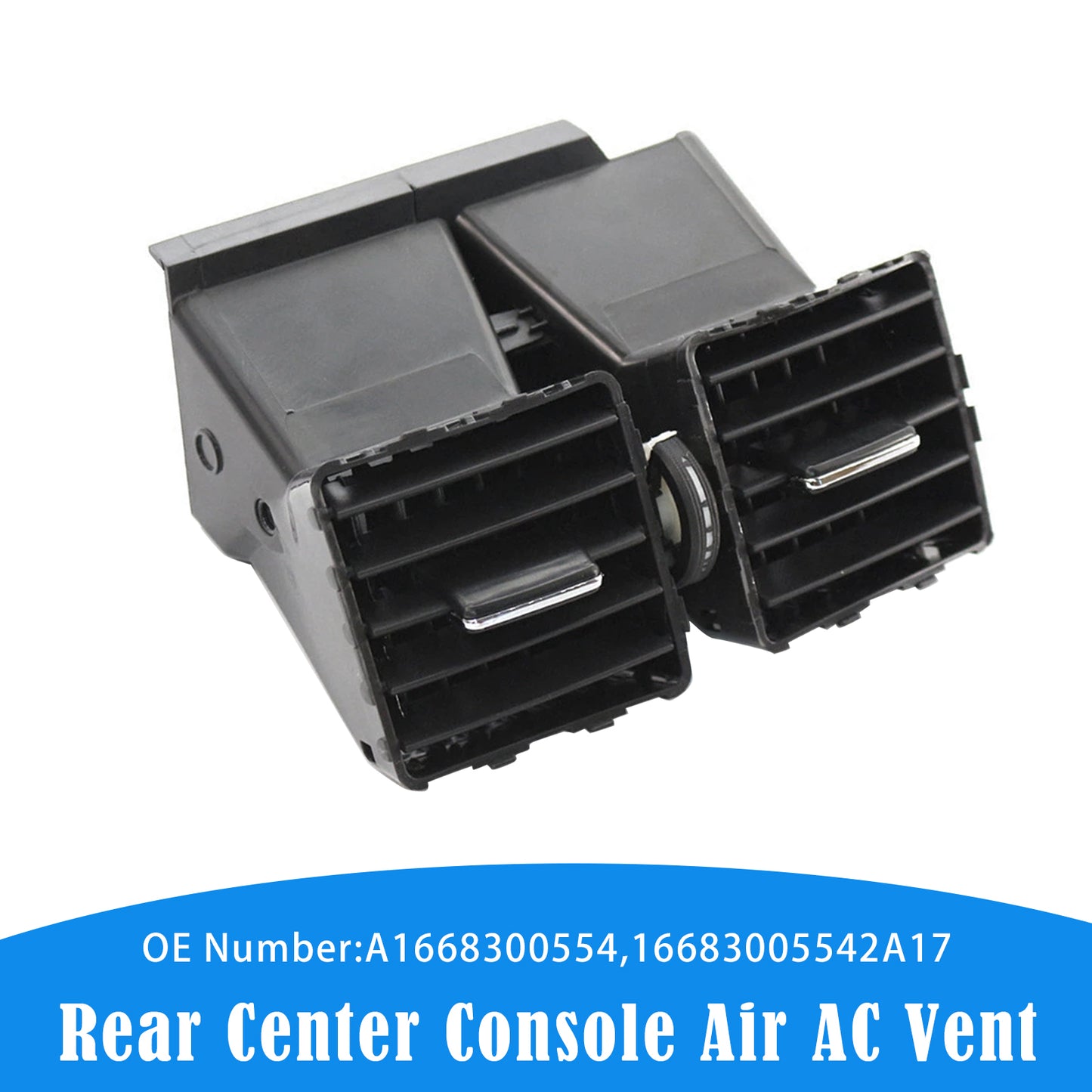 2012-2019 Mercedes Benz W166 X166 W292 ML GL GLE A1668300554 Rear Center Console Air AC Vent