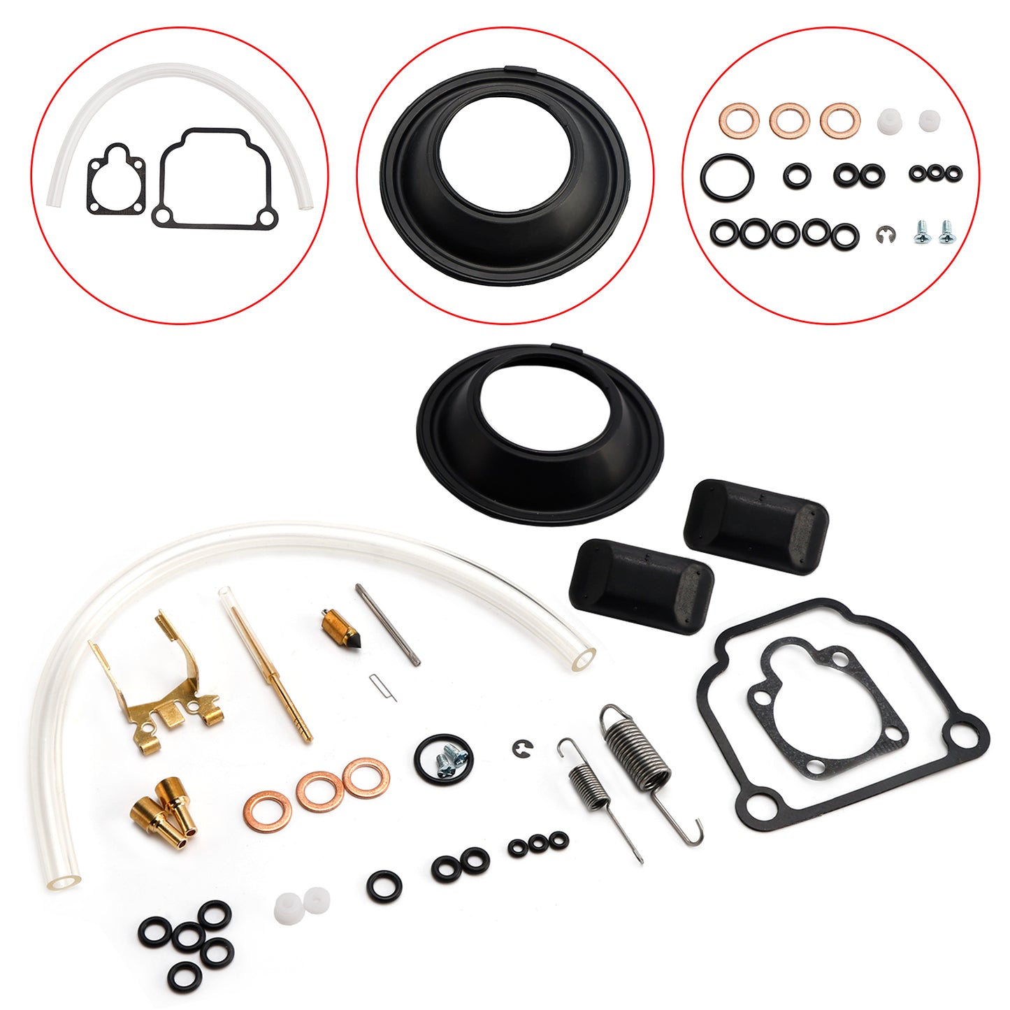 912ULS, 912UL, 914UL, Bing 64 889-534 Carburetor Overhaul Kit