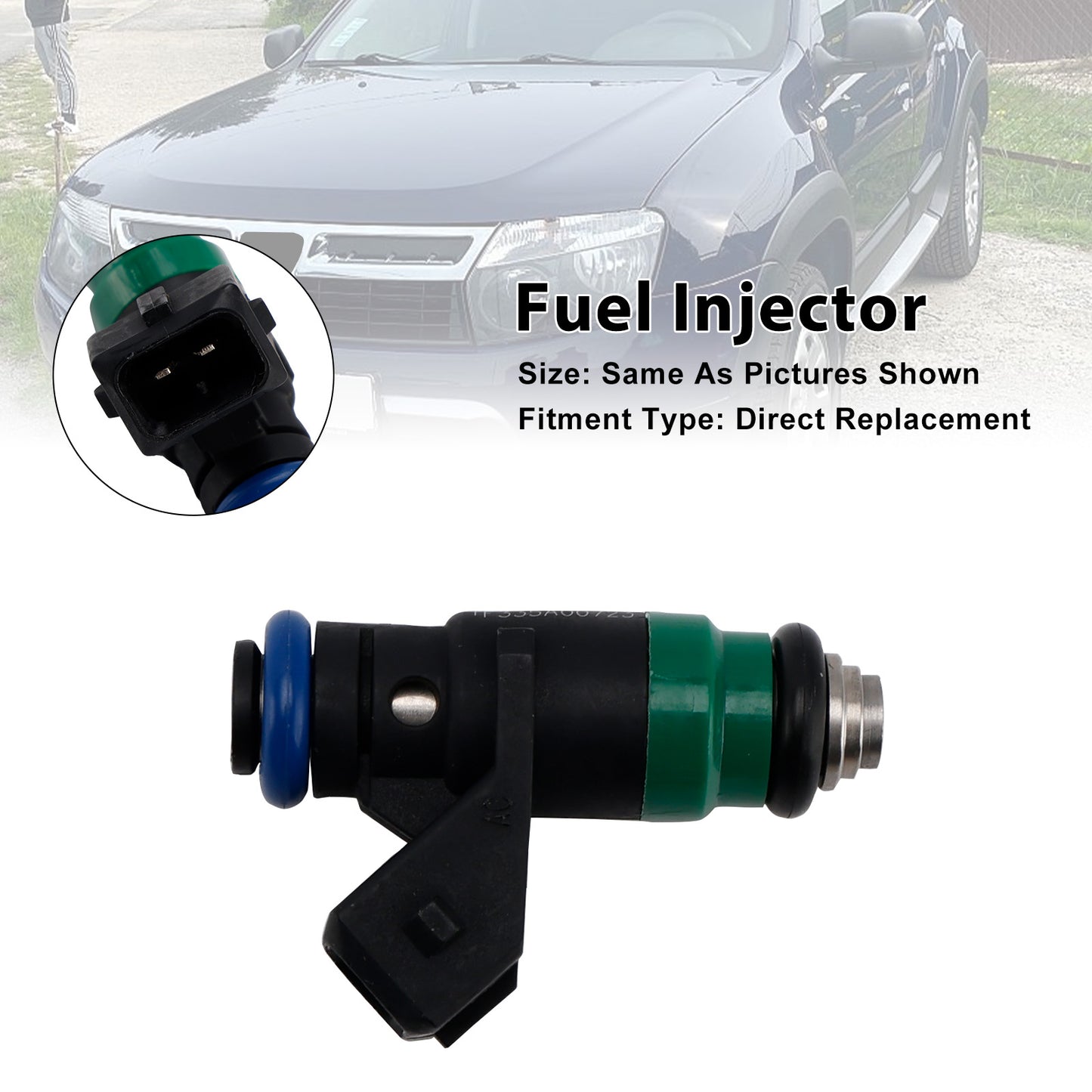 2011/04-2018/01 Dacia Duster 8200132254 1Pcs Fuel Injector