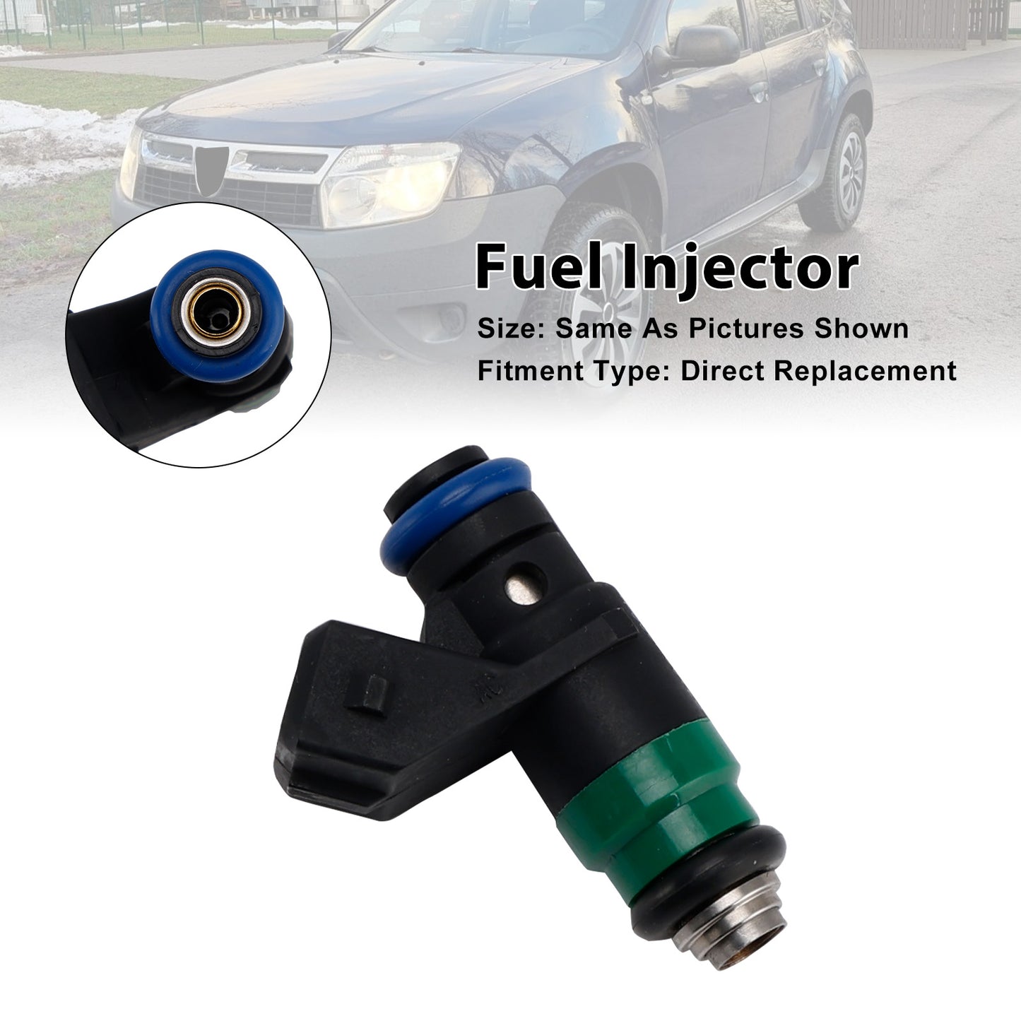 2011/04-2018/01 Dacia Duster 8200132254 1Pcs Fuel Injector