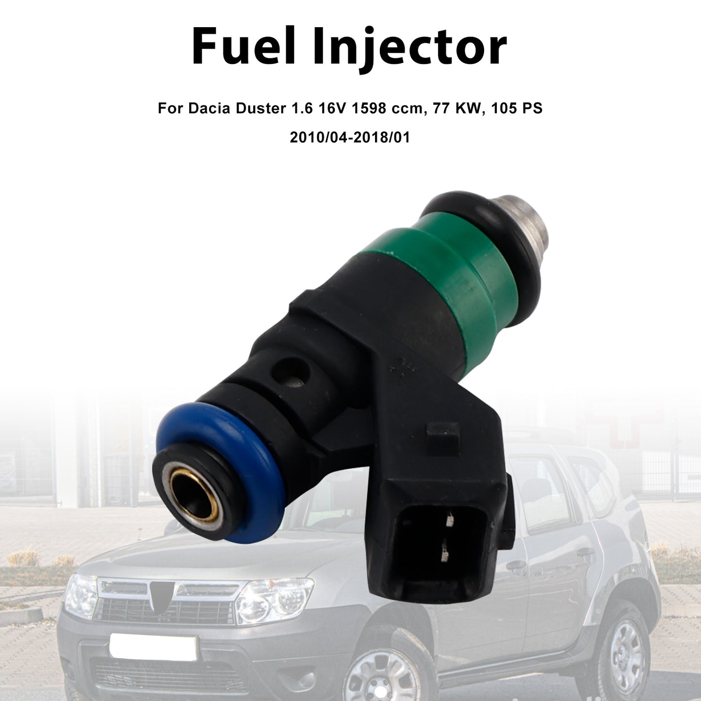 2011/04-2018/01 Dacia Duster 8200132254 1Pcs Fuel Injector