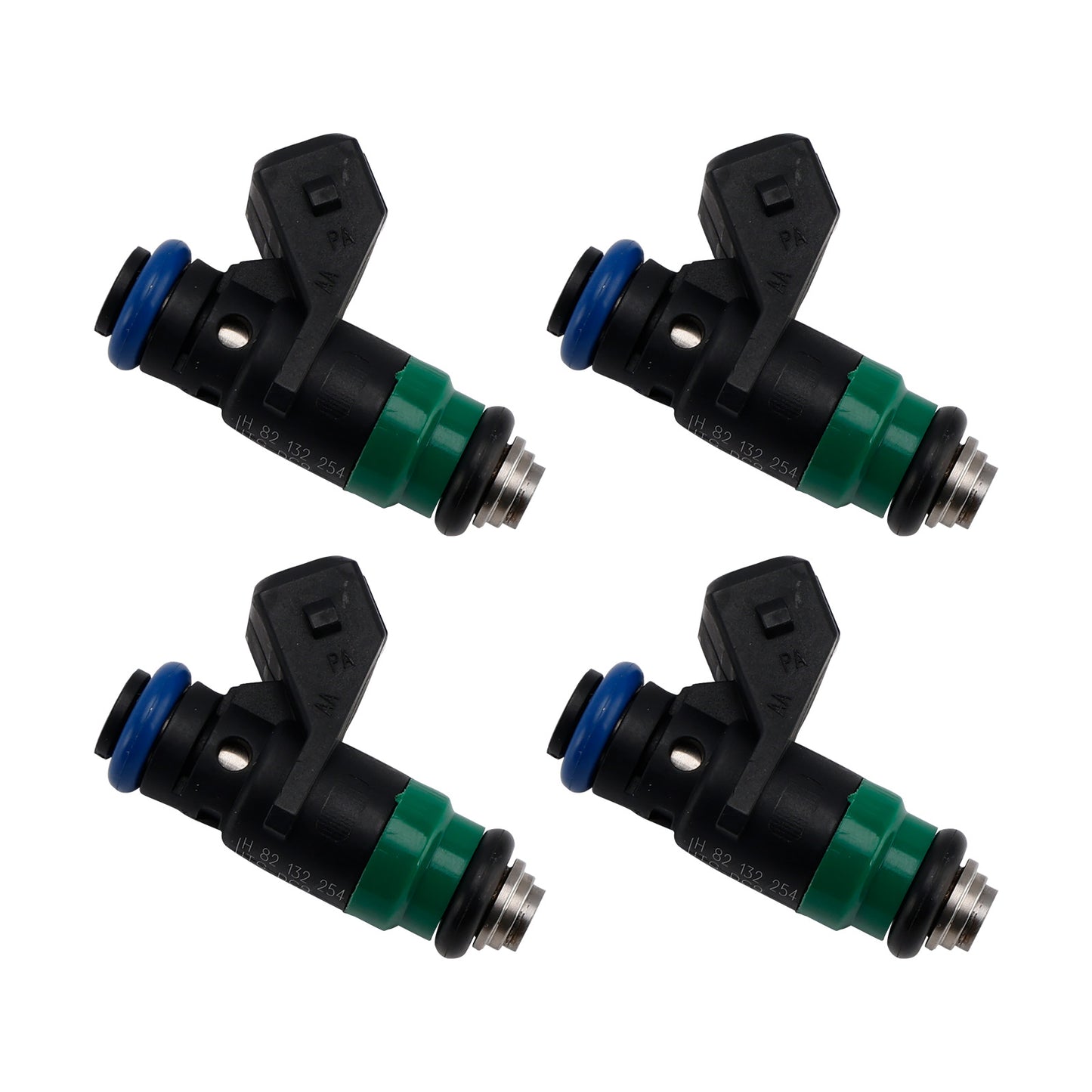 Dacia Renault Clio II 1.4 16V 1.6 16V H82132254 4Pcs Fuel Injector
