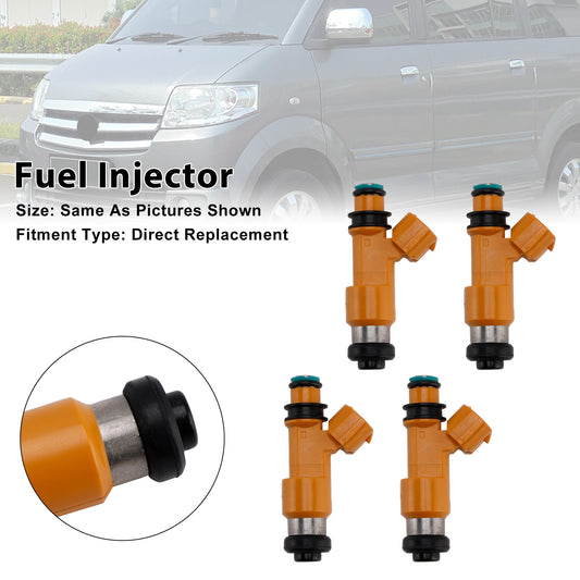 4Pcs Fuel Injector For Suzuki APV Suzuki Futura 1500cc SL415 Euro II 15710-61J00
