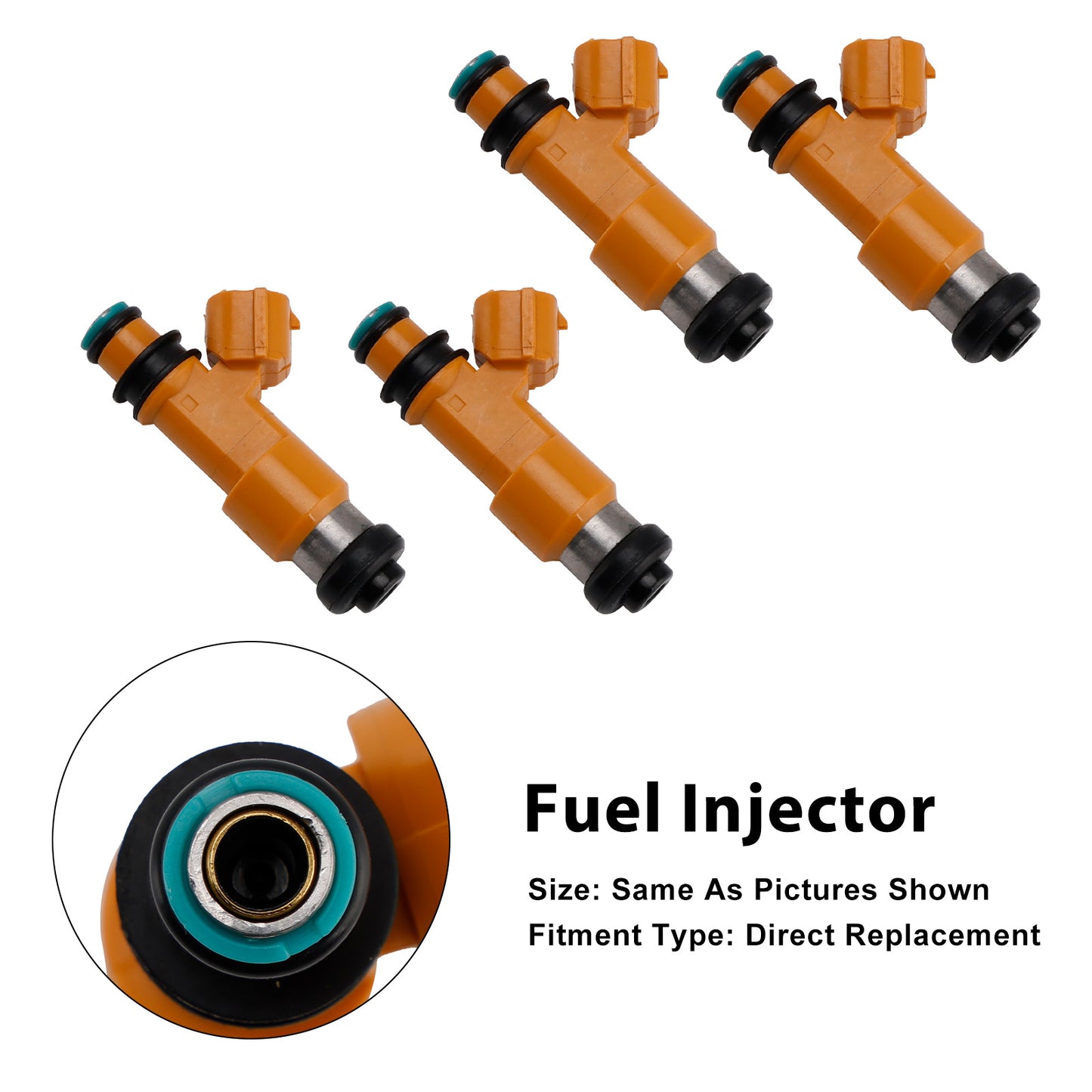 4Pcs Fuel Injector For Suzuki APV Suzuki Futura 1500cc SL415 Euro II 15710-61J00