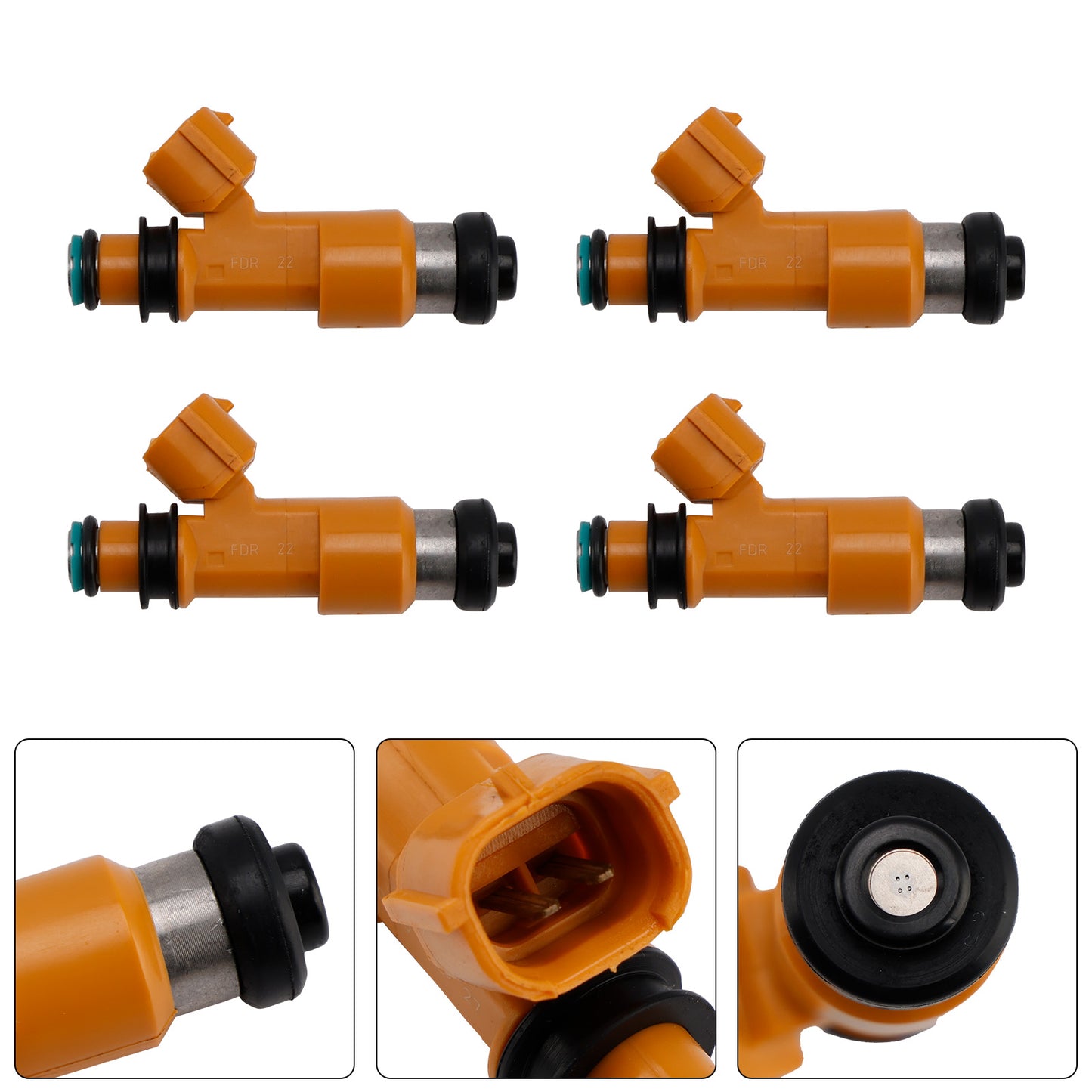 4Pcs Fuel Injector For Suzuki APV Suzuki Futura 1500cc SL415 Euro II 15710-61J00