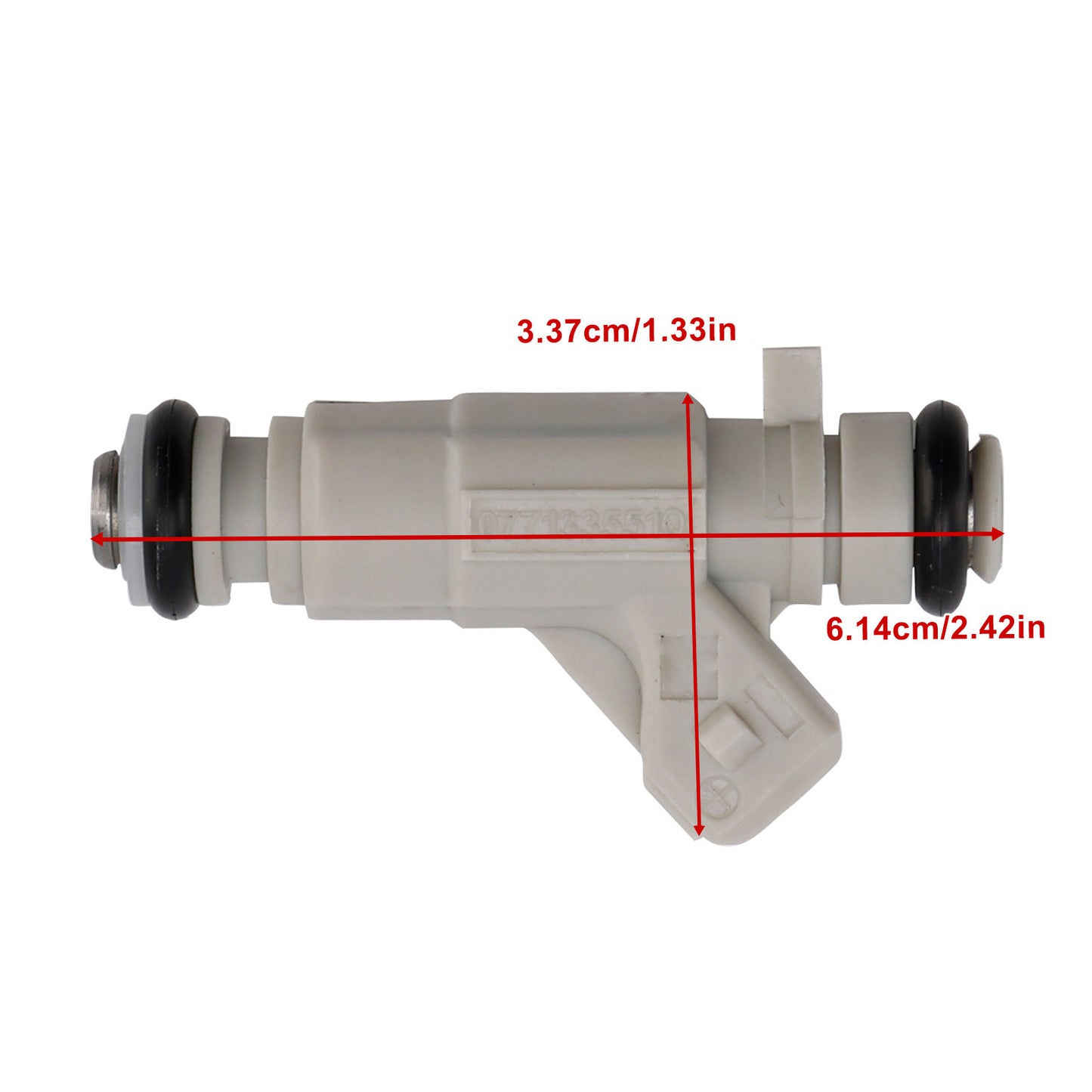 2001 Audi S8 Base Sedan 0280155988 1Pcs Fuel Injector
