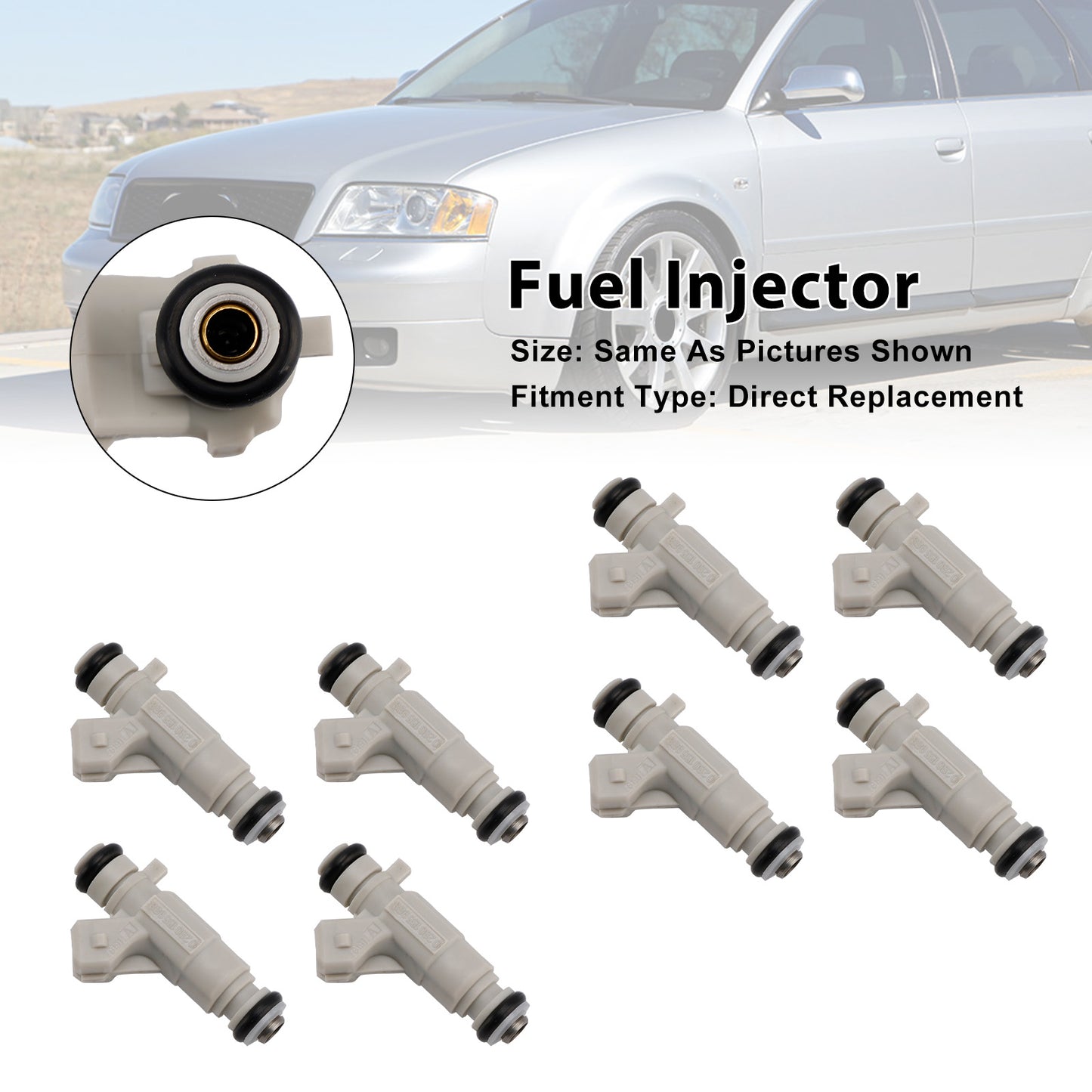 2003 Audi S6 Avant Wagon0280155988 8Pcs Fuel Injector