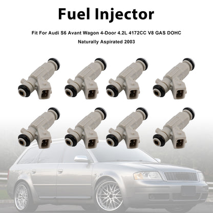 2003 Audi S6 Avant Wagon0280155988 8Pcs Fuel Injector