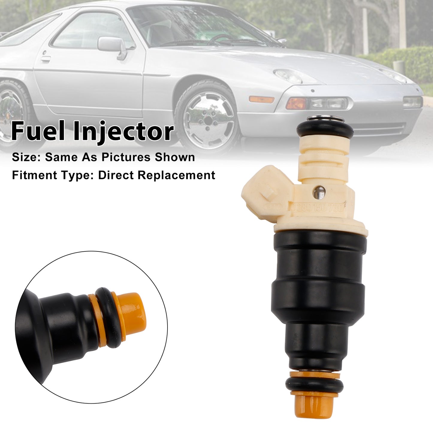 Porsche 928 5.0L 5.4L V8 87-95 0280150730 92860611902 1Pcs Fuel Injector