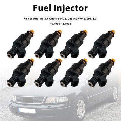 06.1994-07.1996 Audi A80280150463 8Pcs Fuel Injector