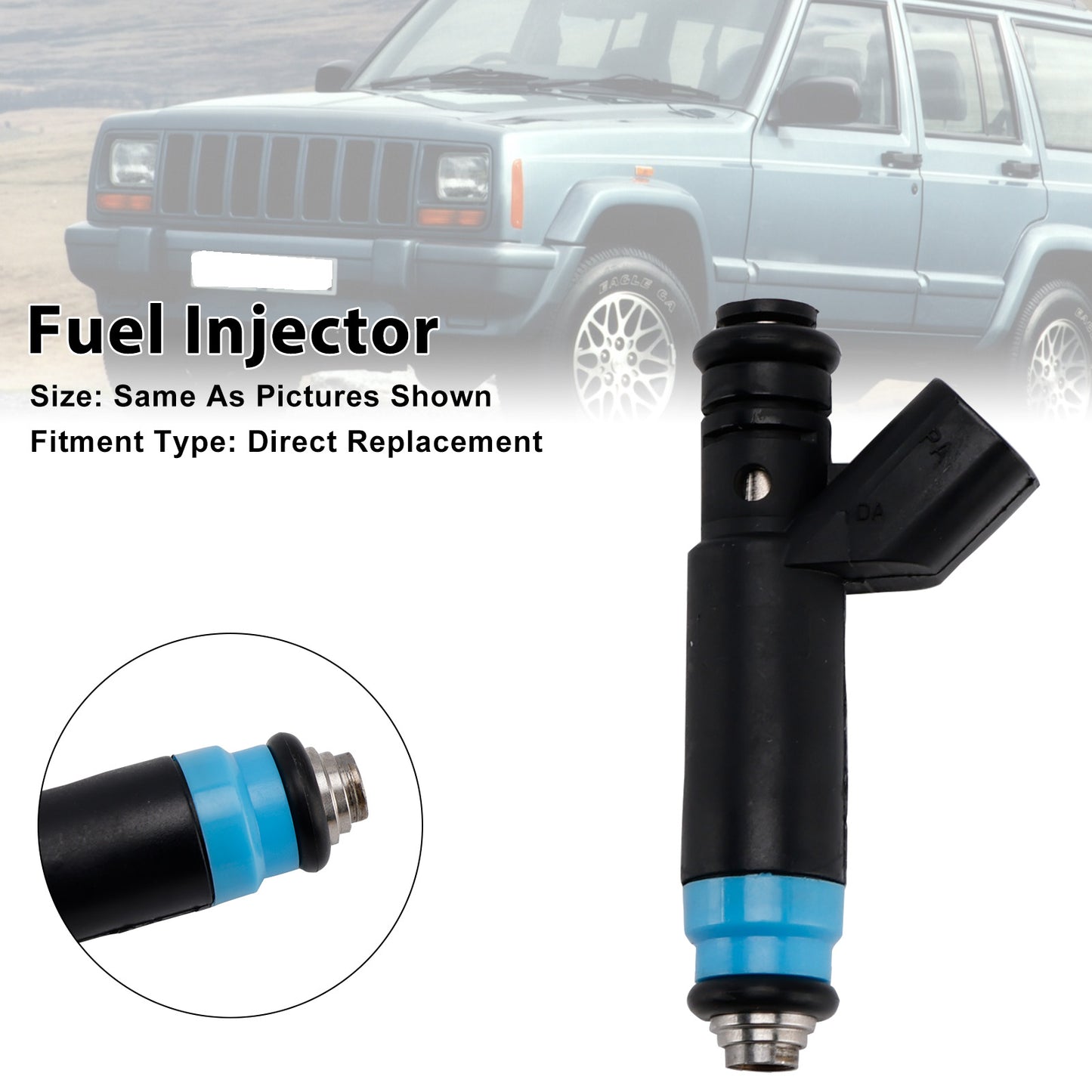 2000-2003 Dodge RAM 1500 VAN0280155784 1Pcs Fuel Injector