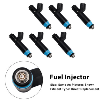 2000-2001 Dodge RAM 150002801557846Pcs Fuel Injector Jeep 4.0L I6