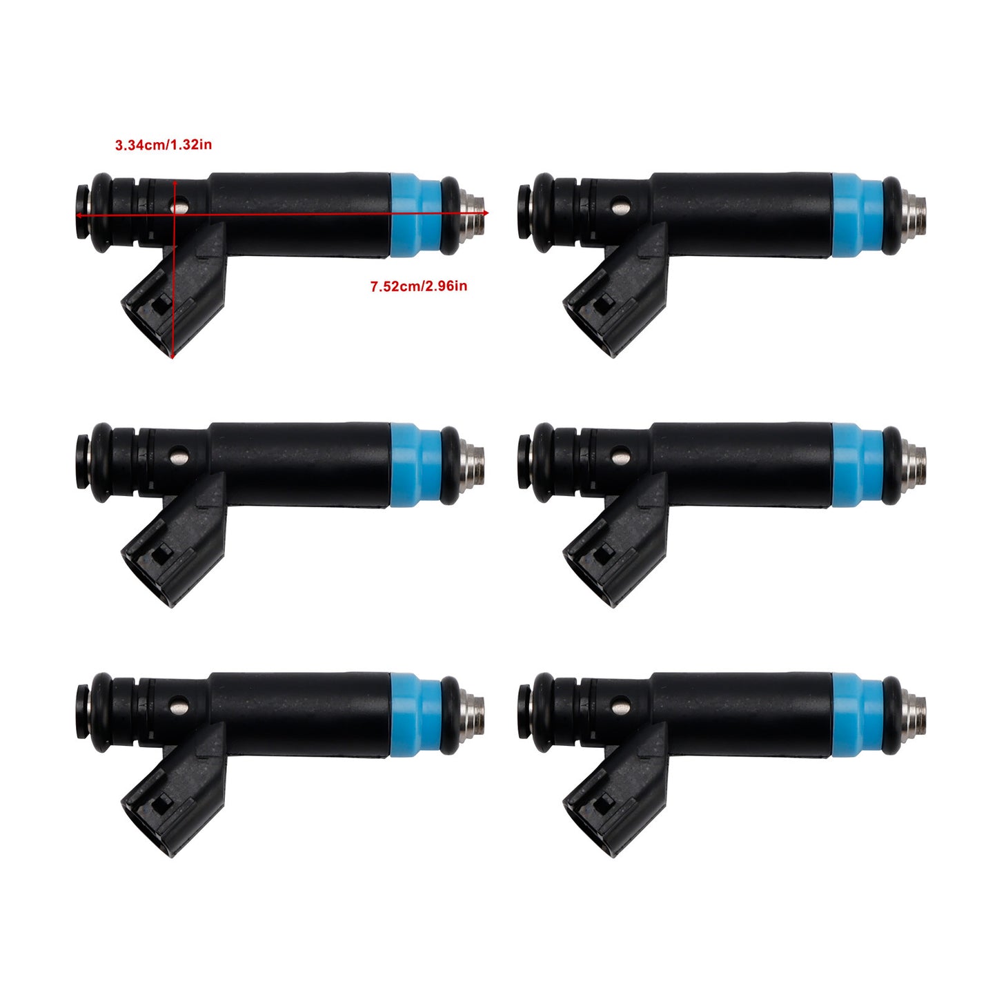 2000-2001 Dodge RAM 150002801557846Pcs Fuel Injector Jeep 4.0L I6