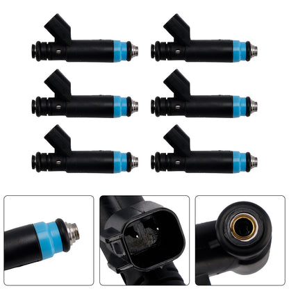2000-2001 Dodge RAM 150002801557846Pcs Fuel Injector Jeep 4.0L I6