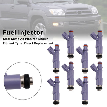 2005 Lexus GX470 23250-70120 8Pcs Fuel Injector