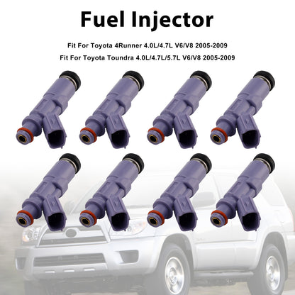 2005 Lexus GX470 23250-70120 8Pcs Fuel Injector
