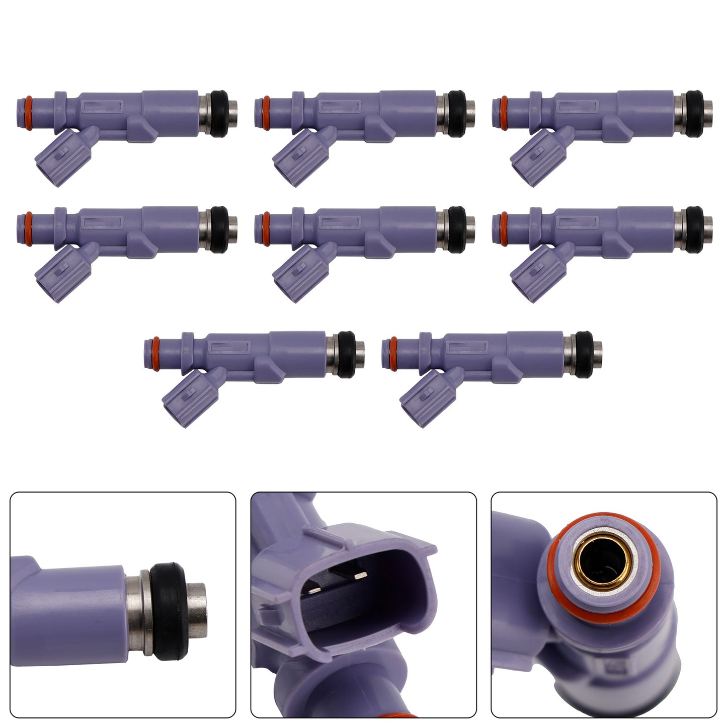 2005 Lexus GX470 23250-70120 8Pcs Fuel Injector