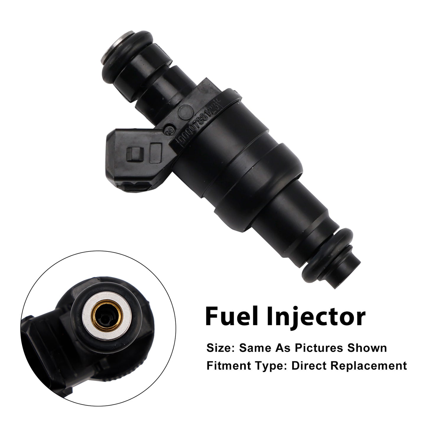 1996-2000 Mercedes-Benz SLK (R170) 230 Kompressor 96-00 0000788123 1Pcs Fuel Injector