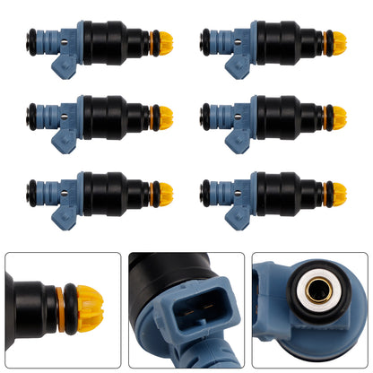 1990 BMW 8 Series 850i,Ci 0280150715 6Pcs Fuel Injector