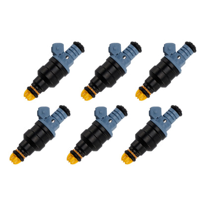 1990 BMW 8 Series 850i,Ci 0280150715 6Pcs Fuel Injector