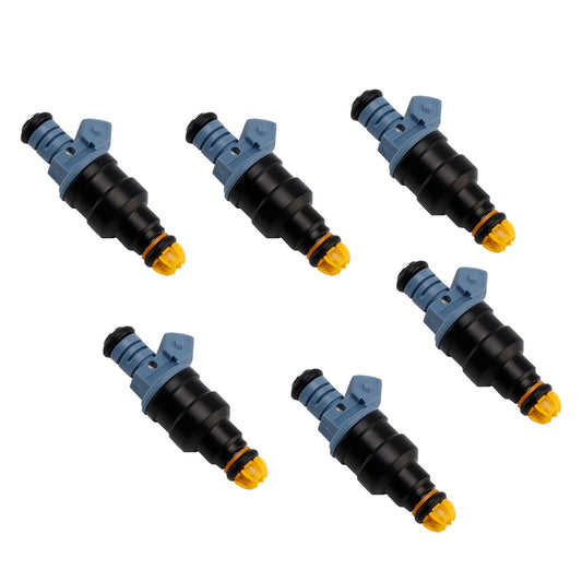 1990 BMW 8 Series 850i,Ci 0280150715 6Pcs Fuel Injector