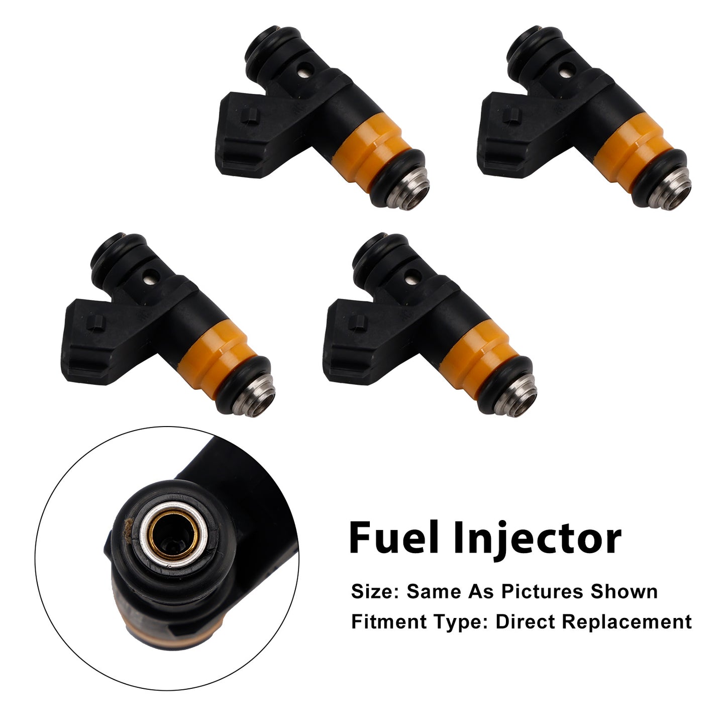 Renault Clio 2 Megane 2 Scenic 2 1.4/1.6 16V H029611 4Pcs Fuel Injector
