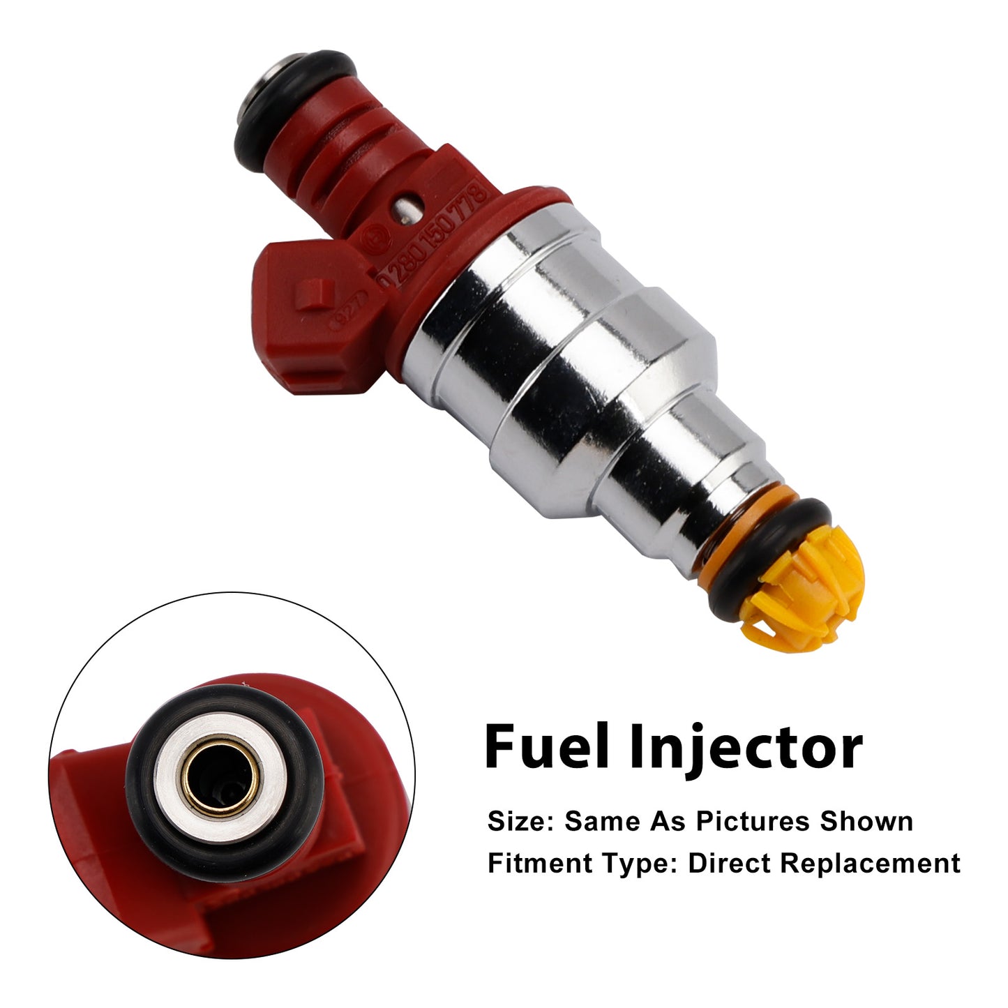 1994 BMW 530i 0280150778 1Pcs Fuel Injector