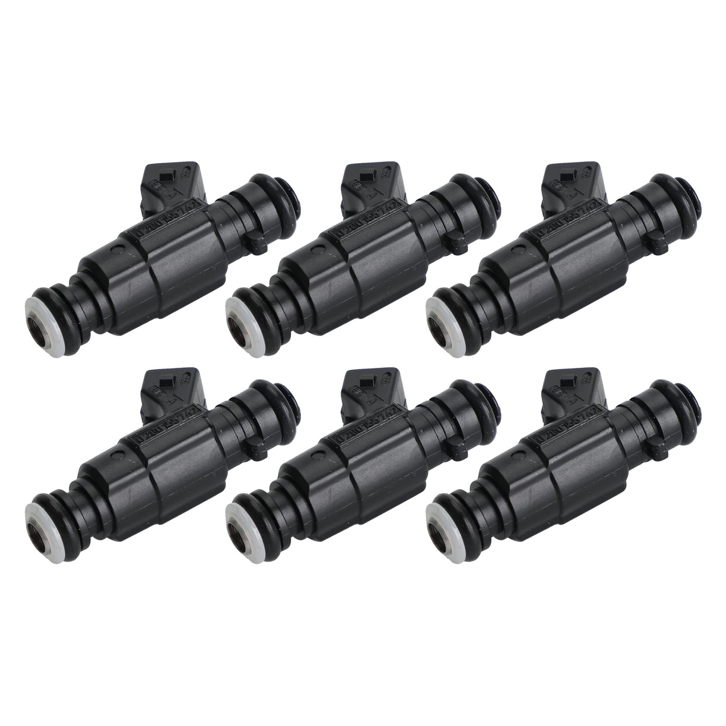 1997 Mercedes-Benz C-Class W202 C 240 0280155742 6Pcs Fuel Injector