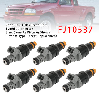 1999 Mazda B3000 FJ305 6Pcs Fuel Injector