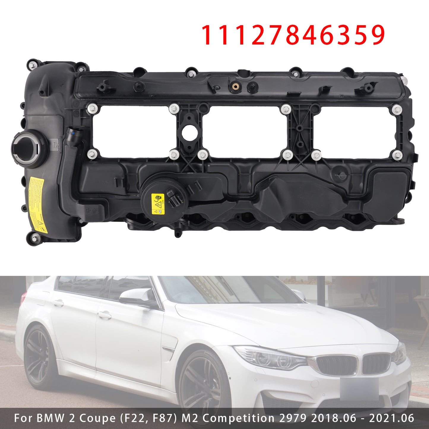 BMW 2 3 M2 M3 M4 S55 Petrol Engine 11127846359 S55B30A Rocker Valve Cover