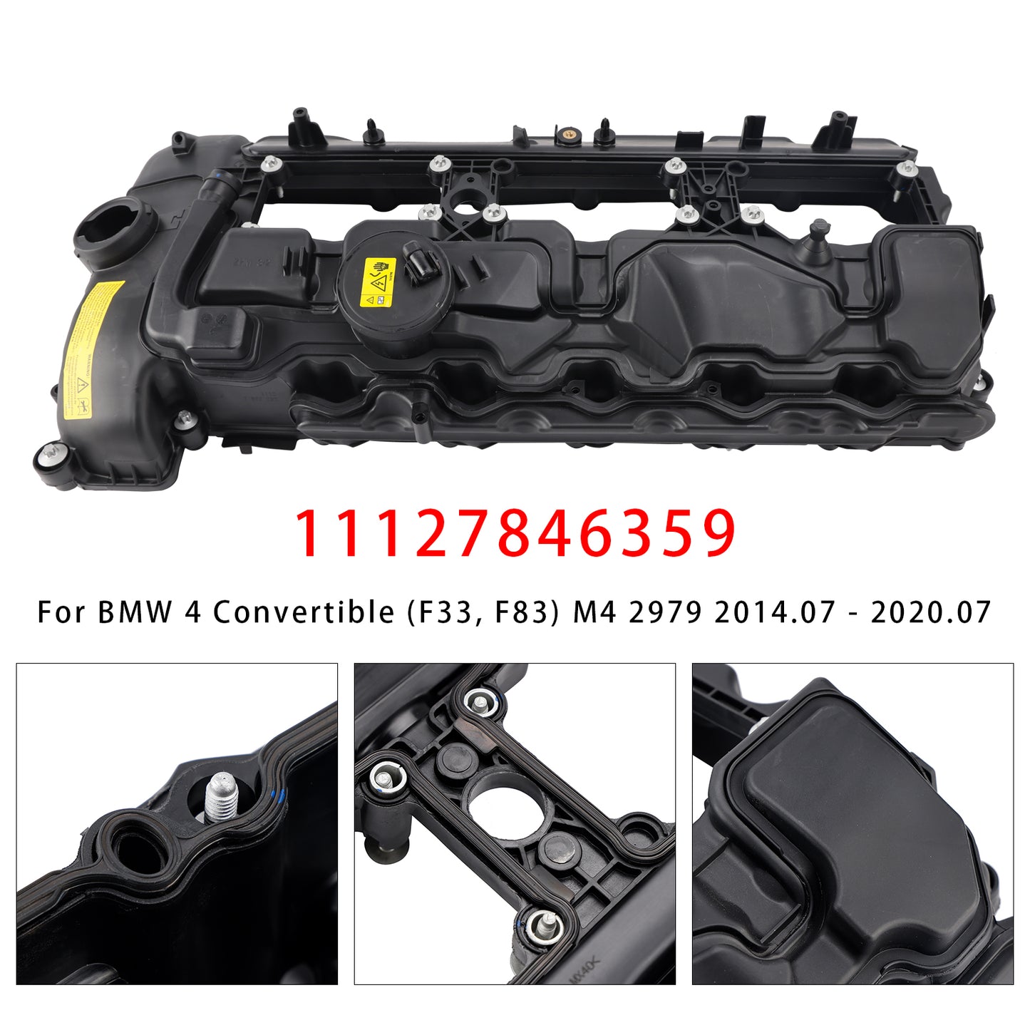 BMW 2 3 M2 M3 M4 S55 Petrol Engine 11127846359 S55B30A Rocker Valve Cover