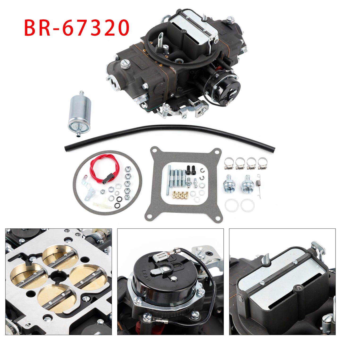 BR-67320 750 CFM Carburetor Mechanical Secondary