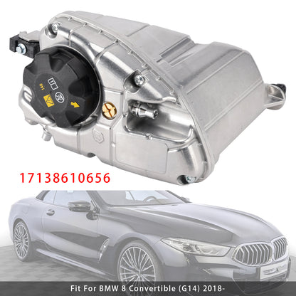 2018-2021 BMW 530e 17139884859 Aluminum Coolant Reservoir Expansion Tank