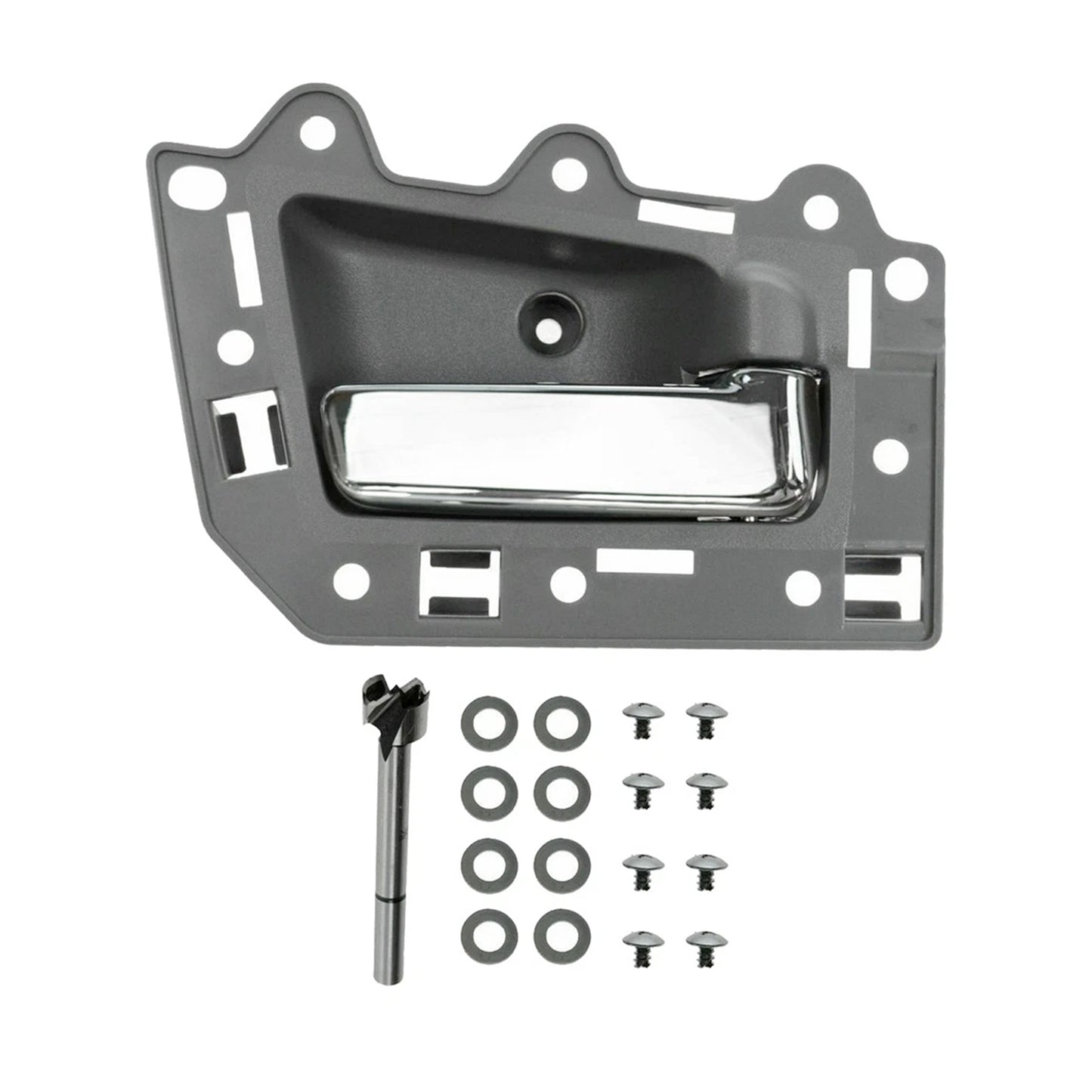 2005-2011 Jeep Grand Cherokee 4pcs Front Rear Inside Inner Door Handle Chrome